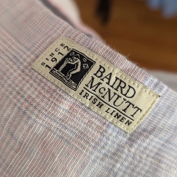 J. Crew Pastel Plaid Baird McNutt Button Down Shirt L - Picture 4 of 8